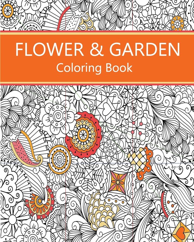 Couverture_Flower & Garden Coloring Book