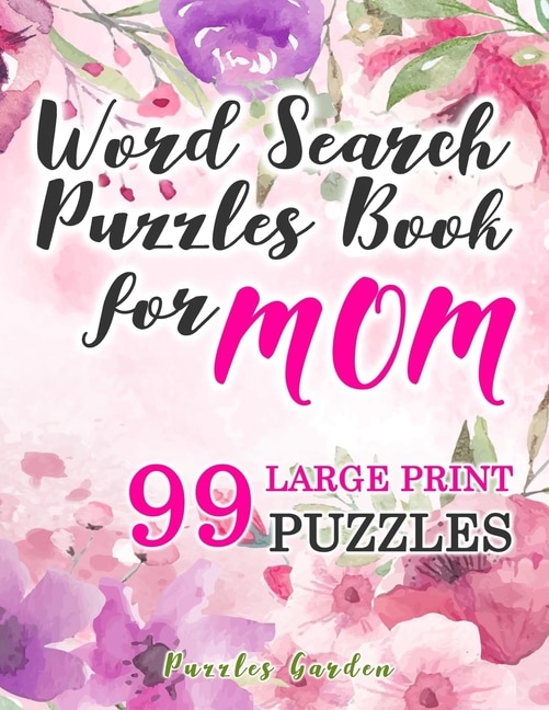 Front cover_Word Search Puzzles Book for Mom