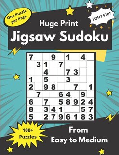 Couverture_Huge Print Jigsaw Sudoku from Easy to Medium
