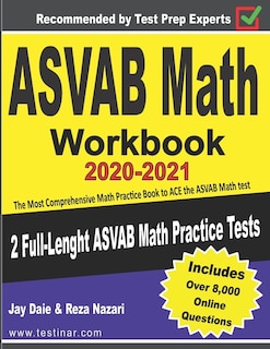 Front cover_Asvab Math Workbook 2020-2021