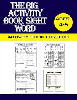 Couverture_The big Sight Word Activity book for kids ages 4-6