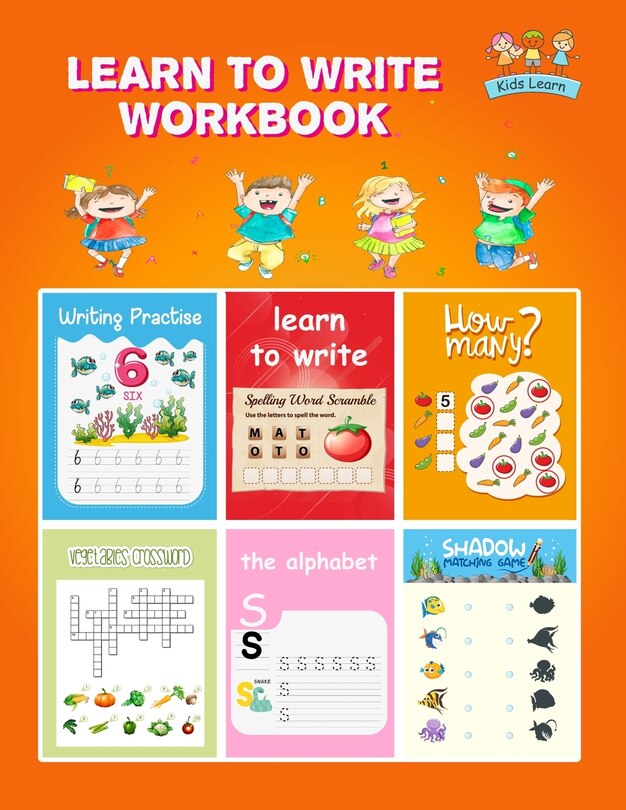 Front cover_Learn to Write Workbook