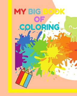 Front cover_My big book of coloring