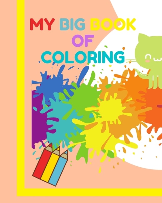 Front cover_My big book of coloring