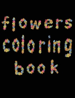 Front cover_flowers coloring book