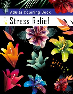 Front cover_Adults Coloring Book Stress Relief