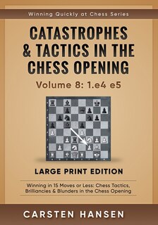 Couverture_Catastrophes & Tactics in the Chess Opening - Volume 8