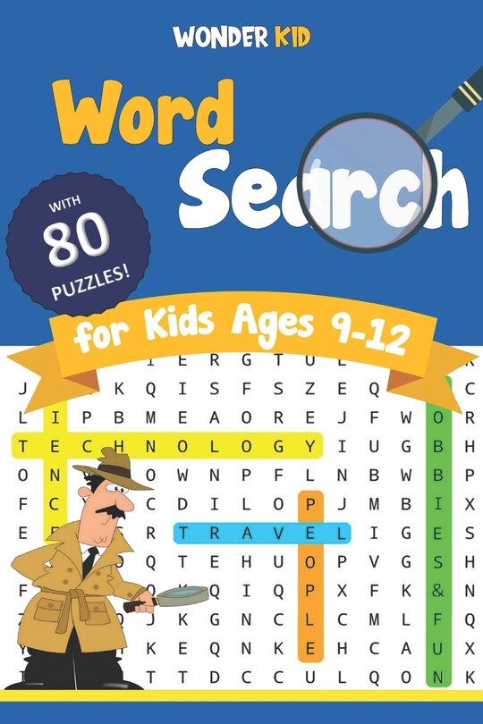 Couverture_Word Search for Kids Ages 9-12