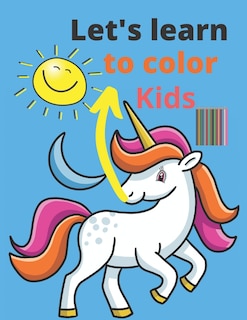 Couverture_Let's learn to color kids