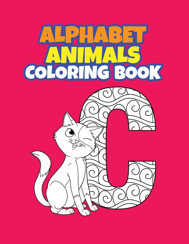 Front cover_Alphabet Animals Coloring Book