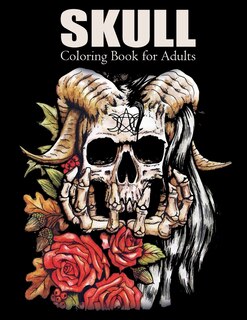 Couverture_Skull Coloring Book for Adults