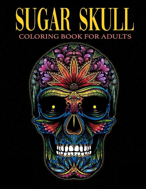 Couverture_Sugar Skull Coloring Book for Adults