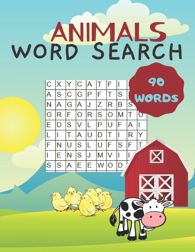 Front cover_Animals Word Search