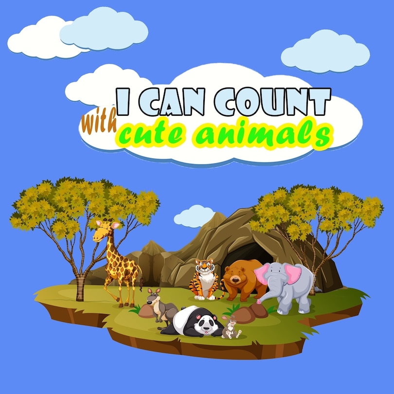 Front cover_i can count with cute animals