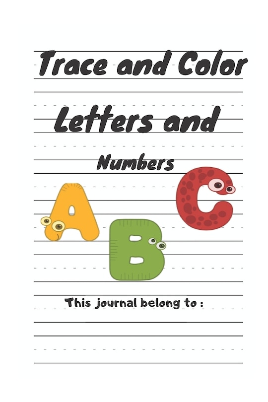 Couverture_Trace and Color Letters and Numbers