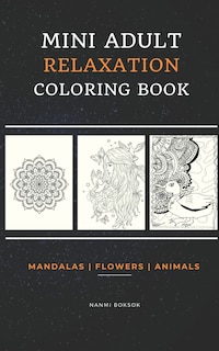 Couverture_Mini Adult Relaxation Coloring Book