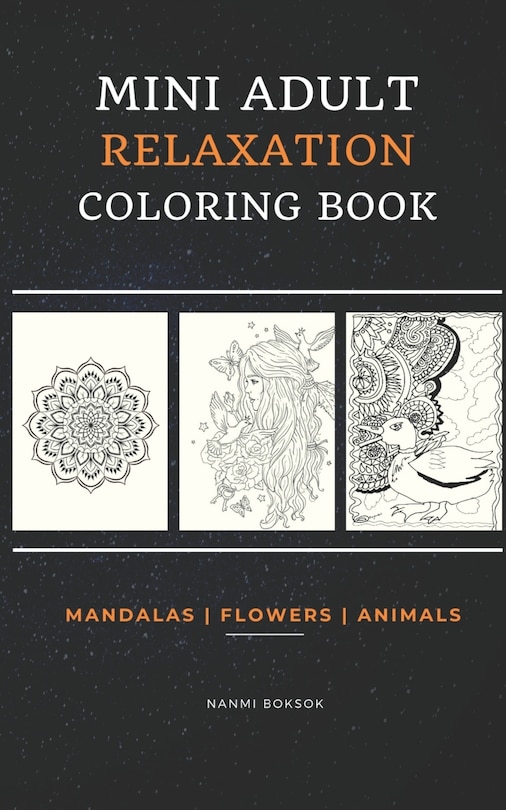Couverture_Mini Adult Relaxation Coloring Book