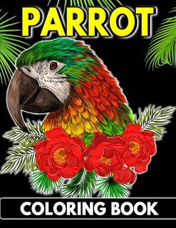 Front cover_Parrot Coloring Book