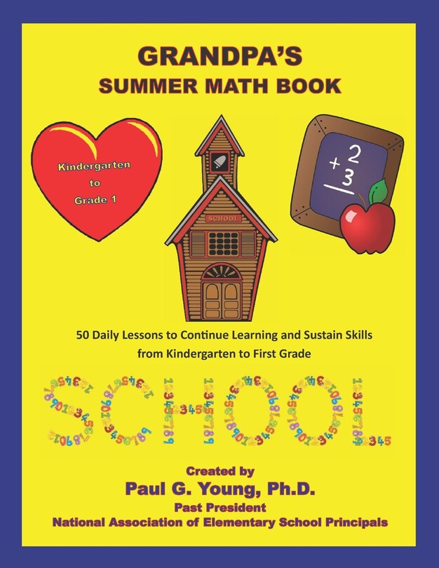 Front cover_Grandpa's Summer Math Book