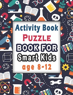 Front cover_Puzzle books for smart kids age 8-12