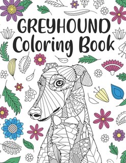 Front cover_Greyhound Coloring Book