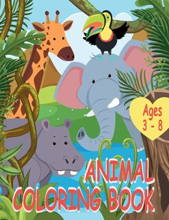 Front cover_Animal Coloring Book