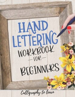 Front cover_Hand Lettering Workbook for Beginners (Calligraphy to learn)
