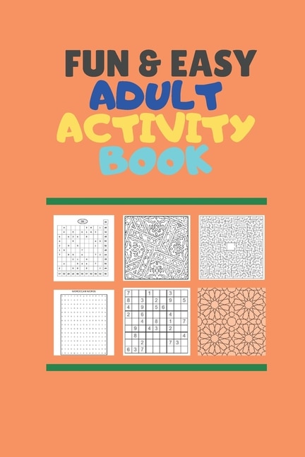 Couverture_Fun & Easy Adult Activiy Book