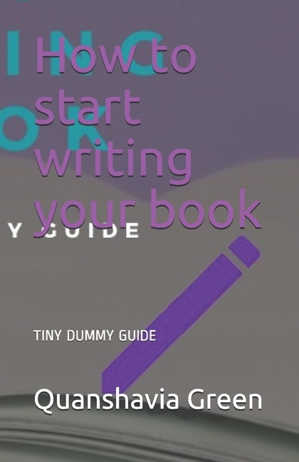 Couverture_How to start writing your book