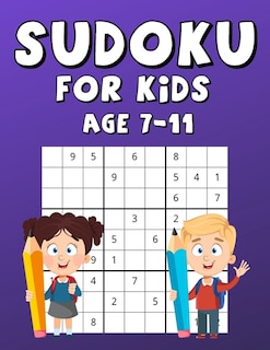Front cover_Sudoku For Kids Age 7-11