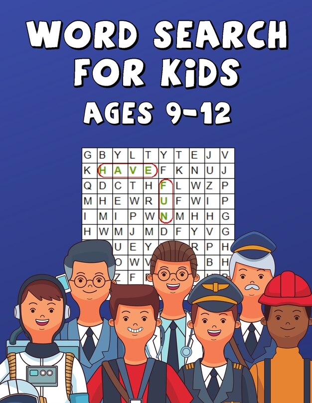 Couverture_Word Search For Kids Ages 9-12