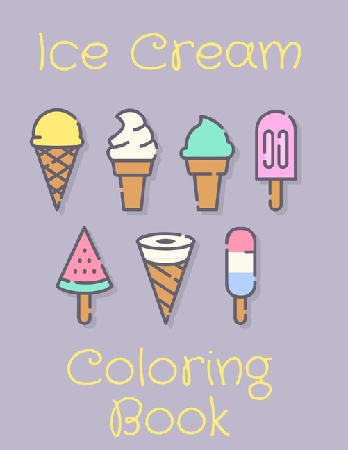 Couverture_Ice Cream Coloring Book