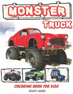 Front cover_Monster Truck Coloring Book for Kids
