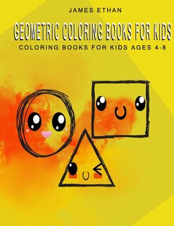 Front cover_Geometric coloring books for kids