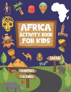Front cover_Africa Activity Book For Kids