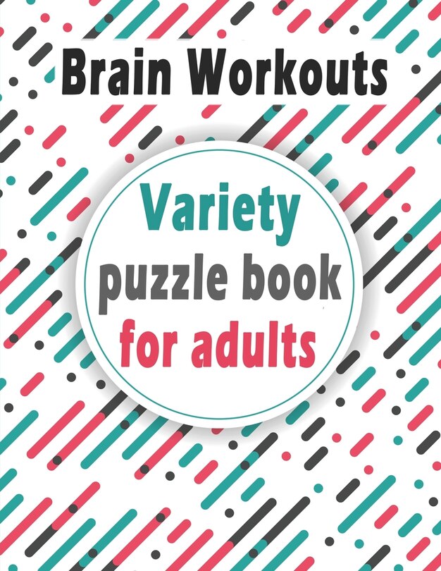 Couverture_Variety puzzle book for adults