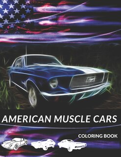 Couverture_American Muscle Cars Coloring Book