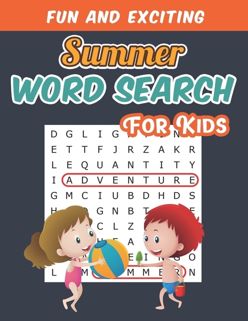 Couverture_Summer Word Search For Kids