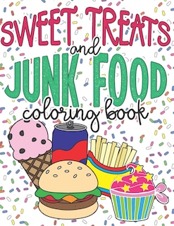 Couverture_Sweet Treats and Junk Food Coloring Book