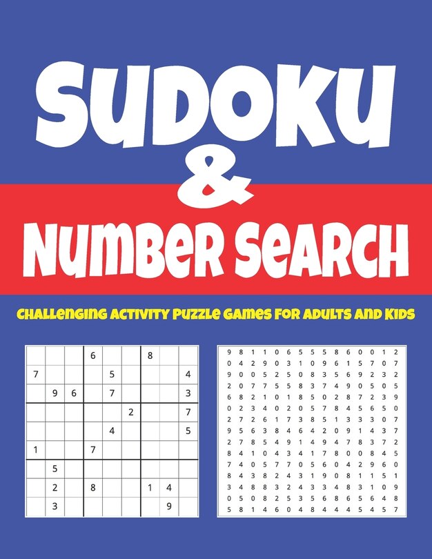 Couverture_Sudoku & Number Search