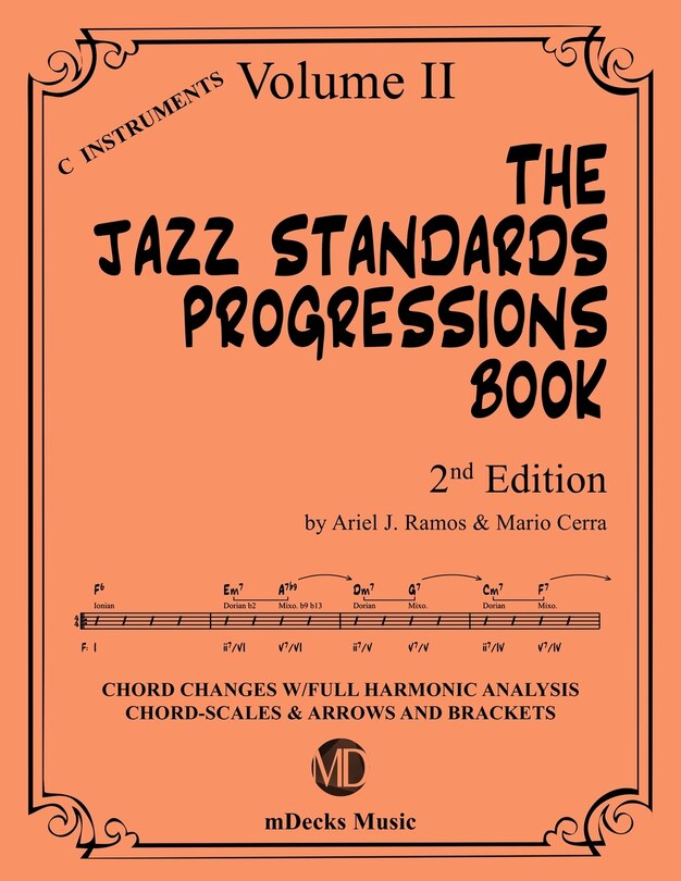 Front cover_The Jazz Standards Progressions Book Vol. 2