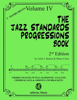 Front cover_The Jazz Standards Progressions Book Vol. 4