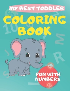 Couverture_My Best Toddler Coloring Book fun with numbers