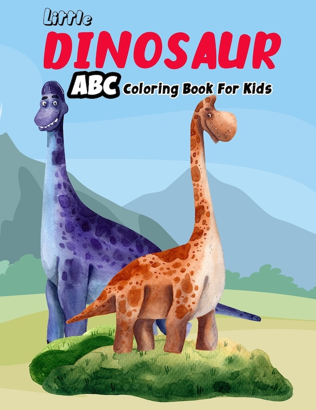 Couverture_Little Dinosaur ABC Coloring Book For Kids