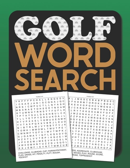 Couverture_Golf Word Search