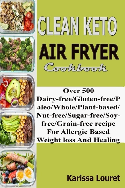 Front cover_Clean Keto Air Fryer Cookbook