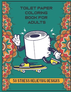 Front cover_Toilet Paper Coloring Book For Adults
