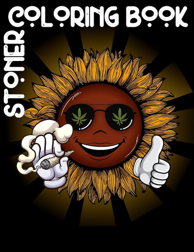 Front cover_Stoner Coloring Book