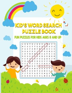 Front cover_Kid's Word Search Puzzle Book