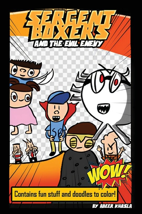 Front cover_Sergent Boxers and Evil Enevy